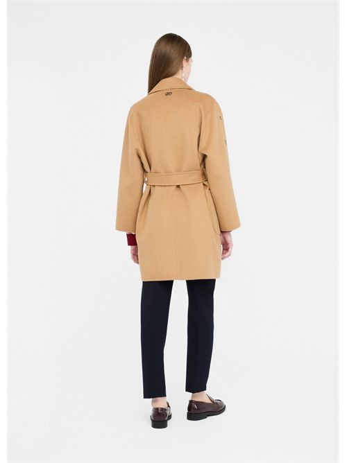 Cappotto in lana con ricami gioiello LIU JO | MF5111T4627/71320